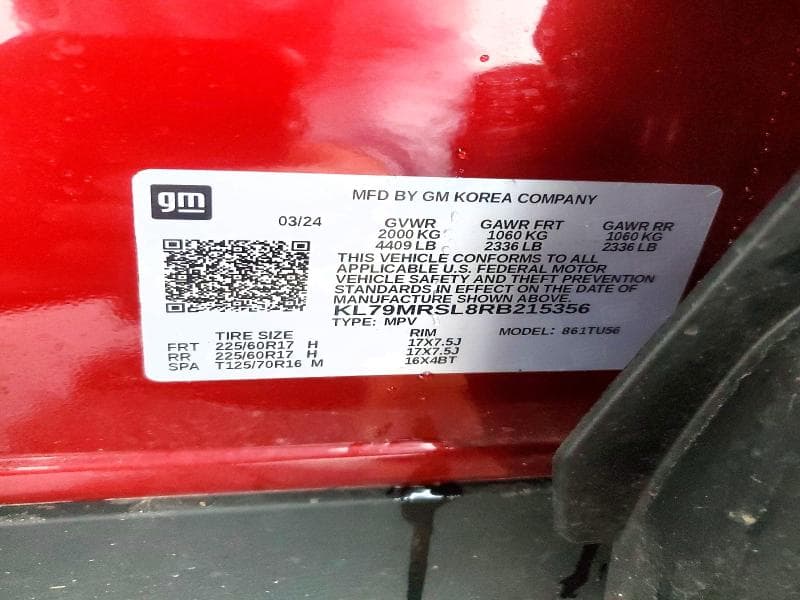 2024 CHEVROLET TRAILBLAZER LT 13