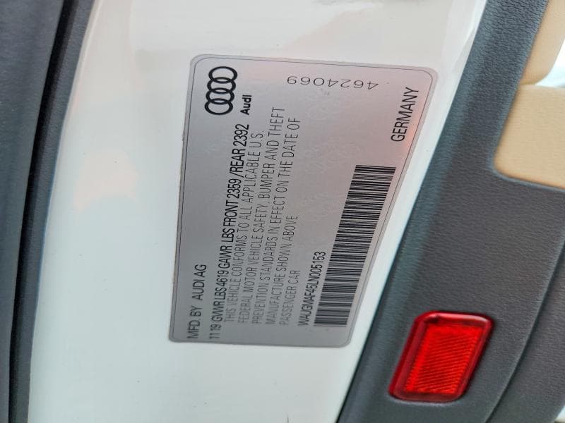 2020 AUDI A4 PREMIUM 12