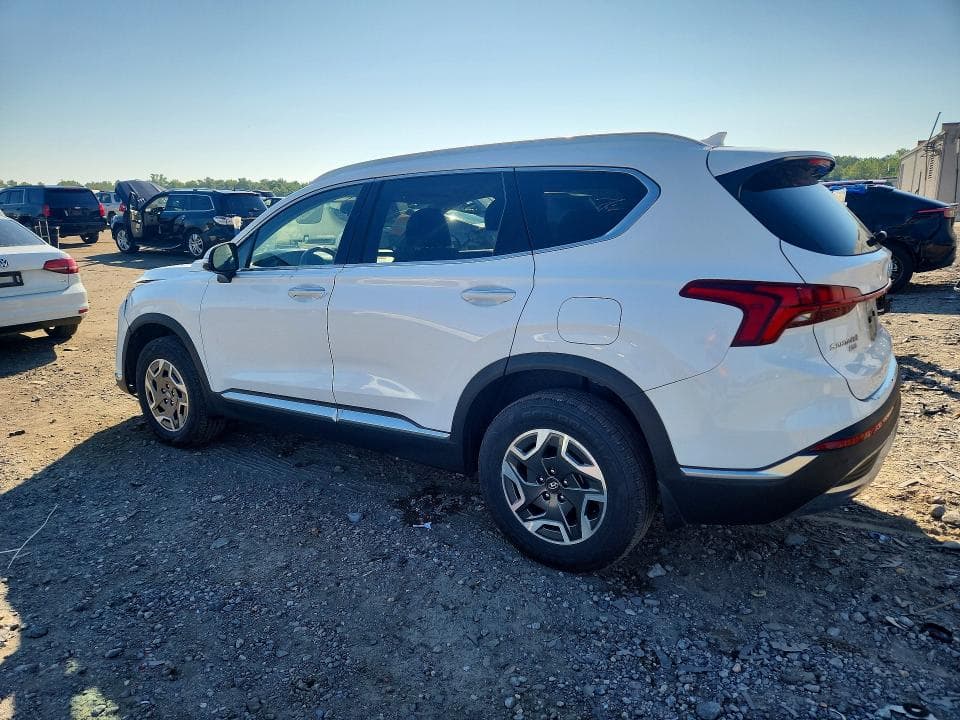 2021 HYUNDAI SANTA FE BLUE 2