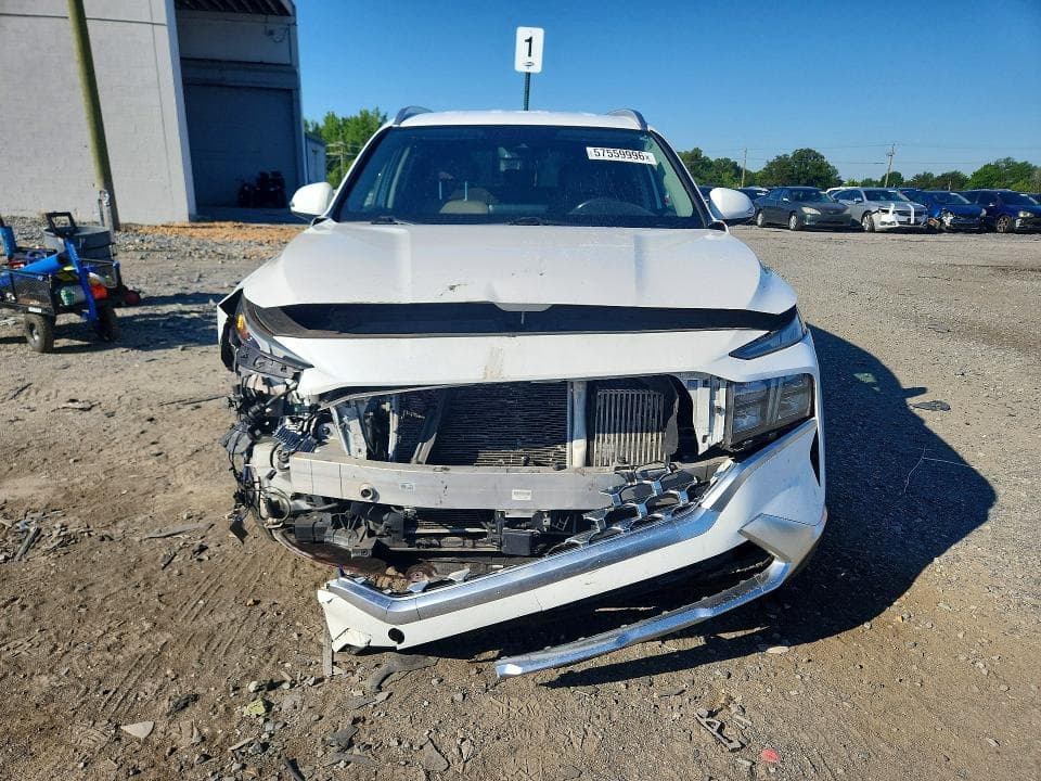 2021 HYUNDAI SANTA FE BLUE 5