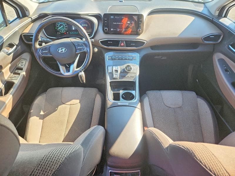 2021 HYUNDAI SANTA FE BLUE 8