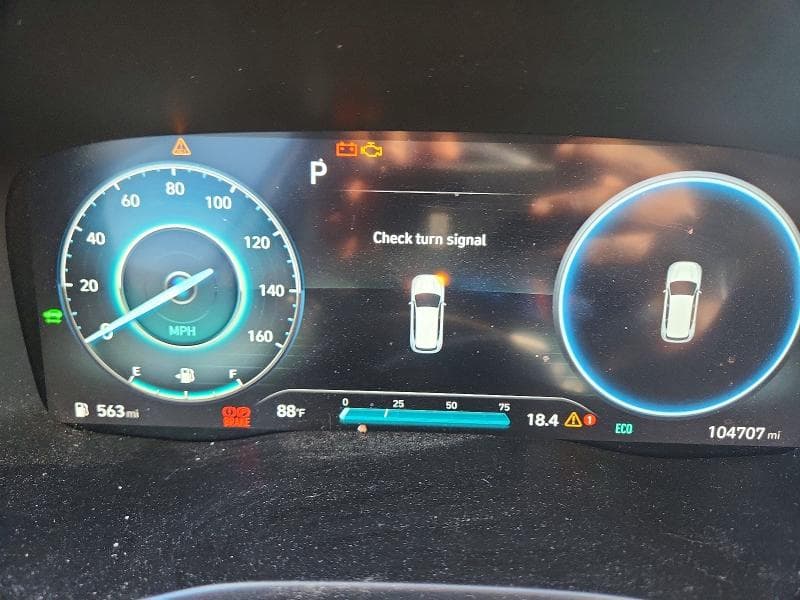 2021 HYUNDAI SANTA FE BLUE 9
