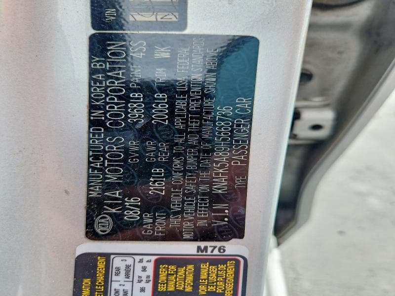 2017 KIA FORTE LX LX 13