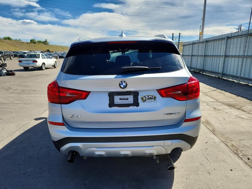 2019 BMW X3 XDRIVE30I XDRIVE30I 6