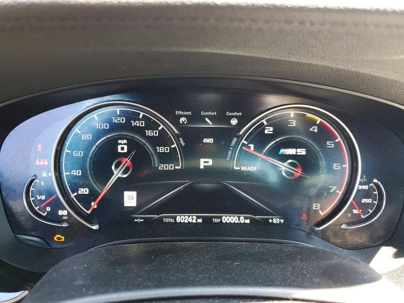 2019 BMW M5 9