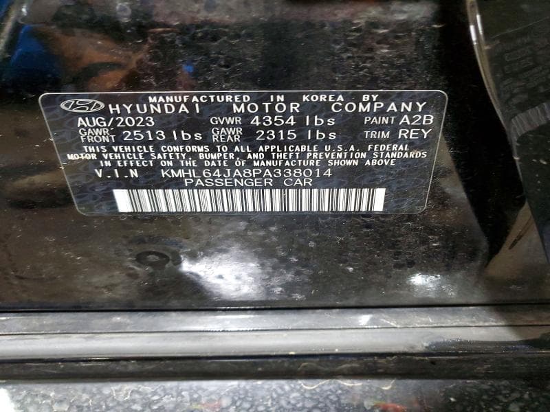 2023 HYUNDAI SONATA SEL SEL 12