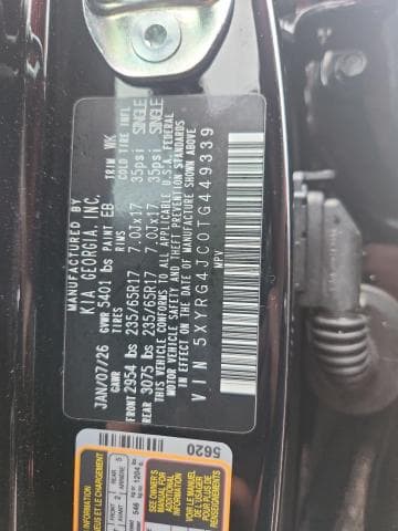 2026 KIA SORENTO LX LX 13