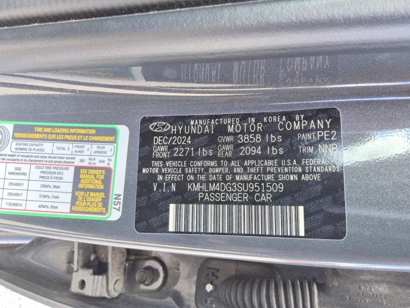 2025 HYUNDAI ELANTRA SEL SPORT SEL SPORT 12