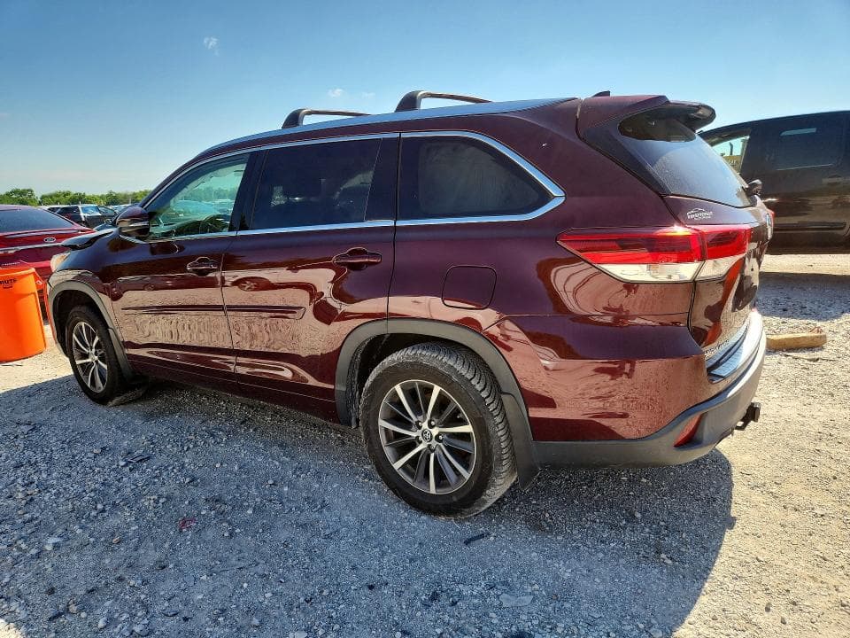 2018 TOYOTA HIGHLANDER XLE XLE 2