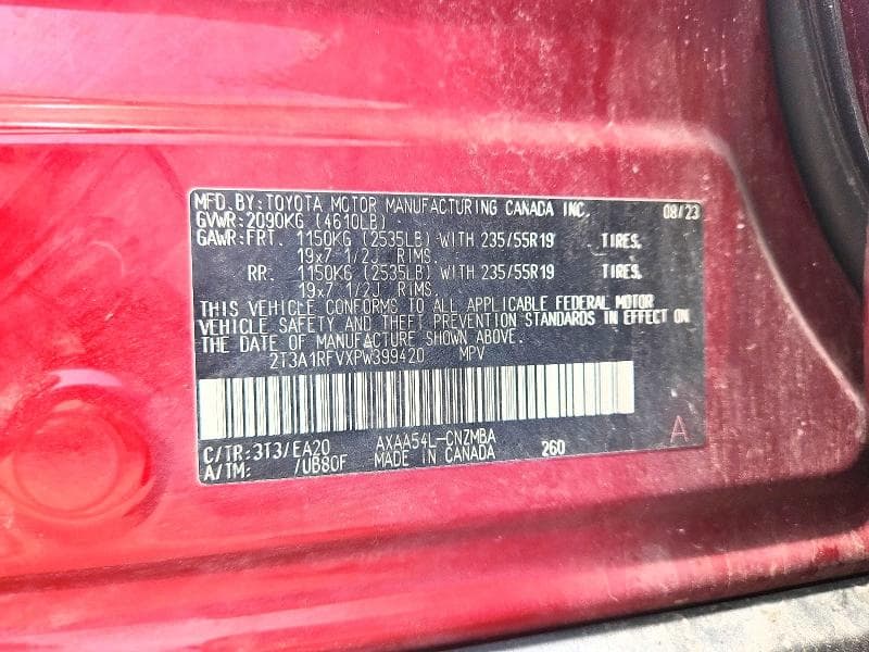2023 TOYOTA RAV4 XLE PREMIUM 13