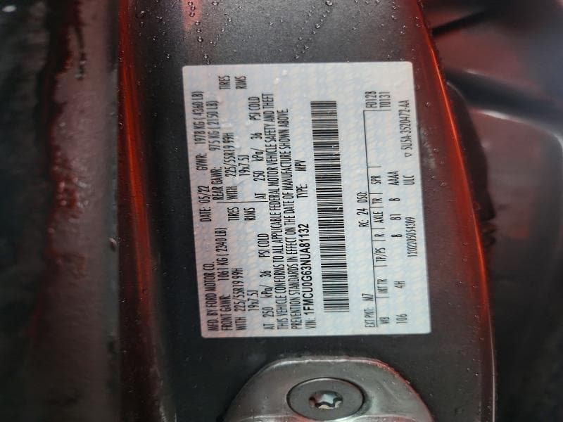 2022 FORD ESCAPE SE 13