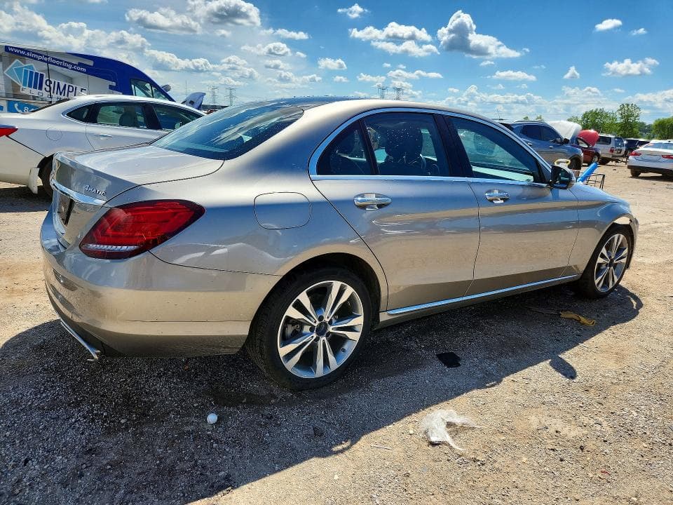 2019 MERCEDES-BENZ C 300 4MATIC 300 4MATIC 3