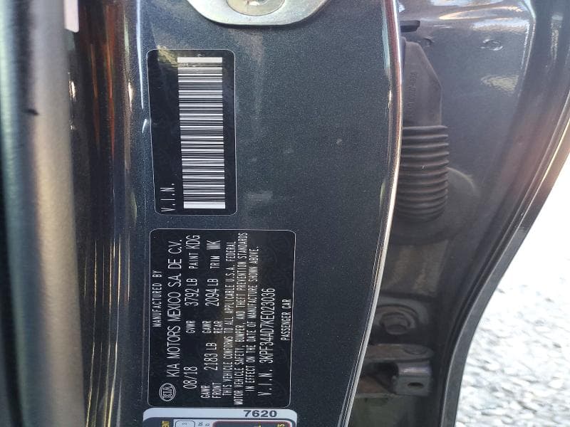 2019 KIA FORTE S S 12