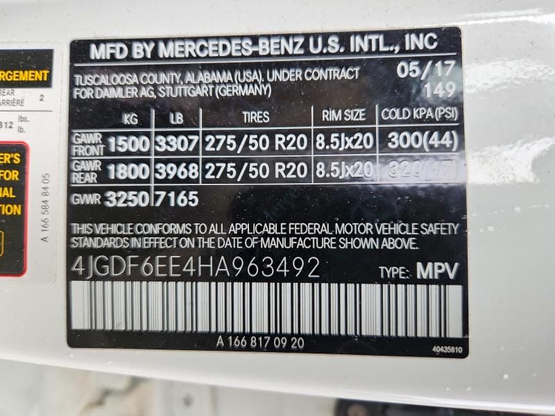 2017 MERCEDES-BENZ GLS 450 4MATIC 13