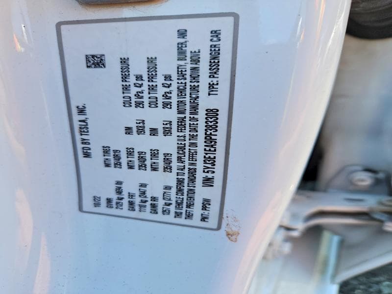 2023 TESLA MODEL 3 12