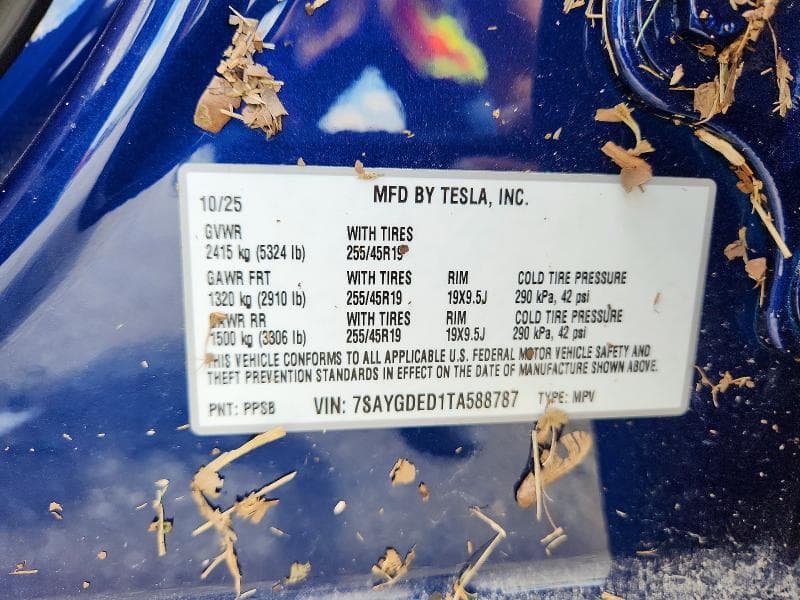 2026 TESLA MODEL Y 12