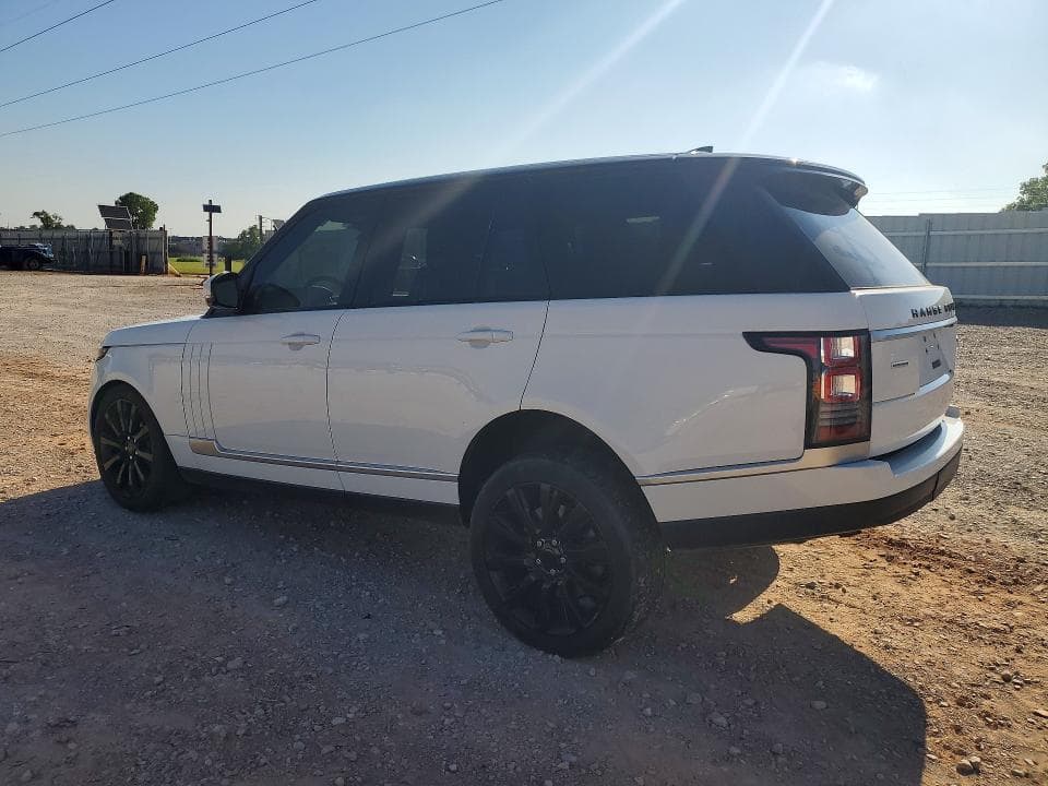 2017 LAND ROVER RANGE ROVER SUPERCHARGED SUPERCHARGED 2
