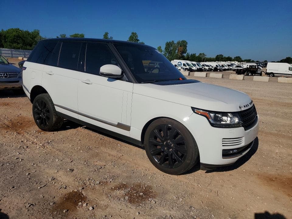 2017 LAND ROVER RANGE ROVER SUPERCHARGED SUPERCHARGED 4