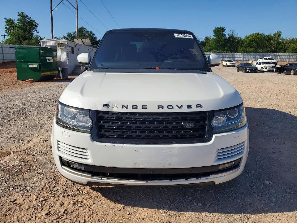 2017 LAND ROVER RANGE ROVER SUPERCHARGED SUPERCHARGED 5