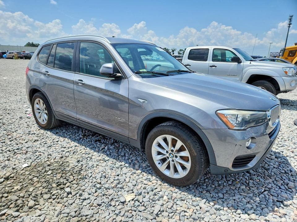 2017 BMW X3 XDRIVE28I XDRIVE28I 5