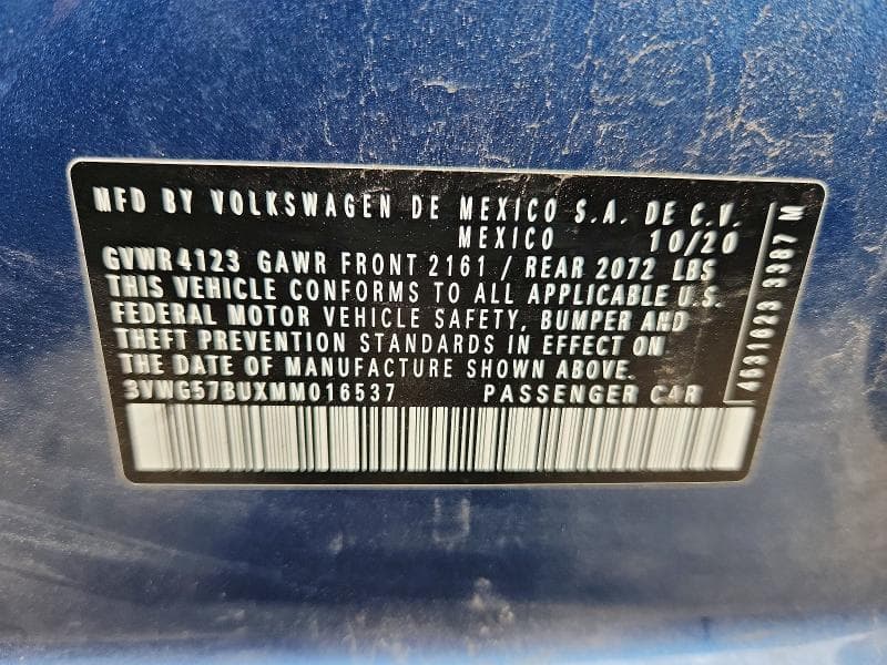 2021 VOLKSWAGEN JETTA SEL PREMIUM 12