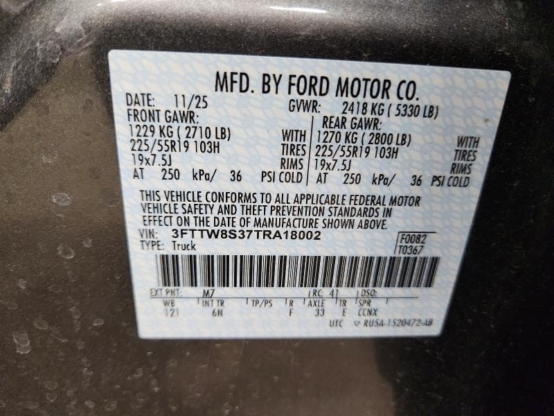 2026 FORD MAVERICK LARIAT LARIAT 13