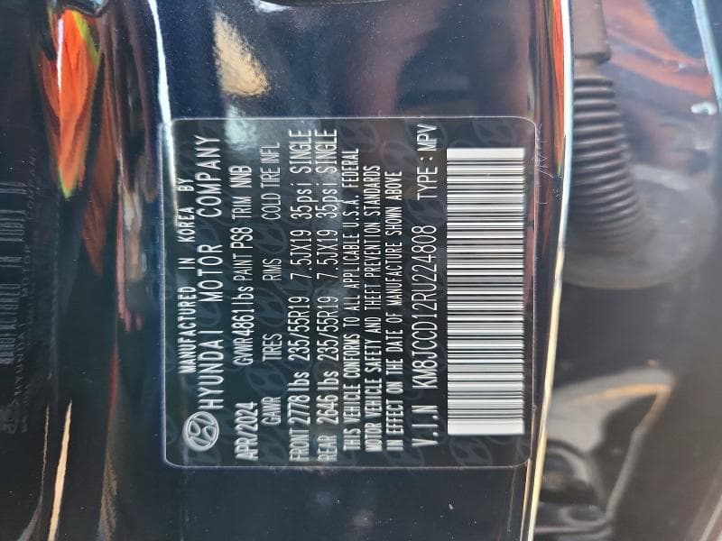 2024 HYUNDAI TUCSON SEL CONVENIENCE SEL CONVENIENCE 12