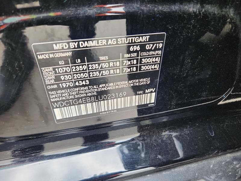 2020 MERCEDES-BENZ GLA 250 250 13