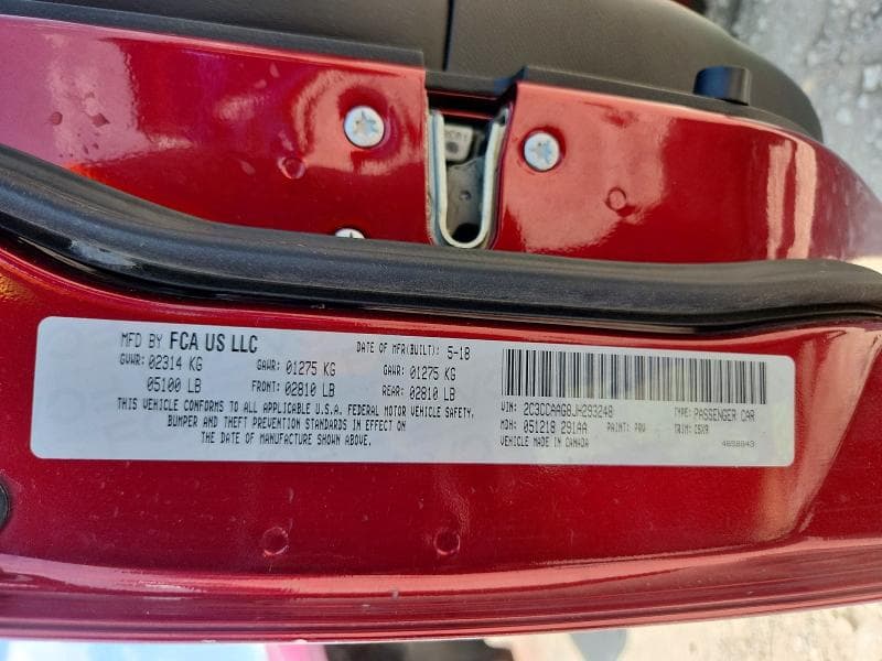 2018 CHRYSLER 300 TOURING 12