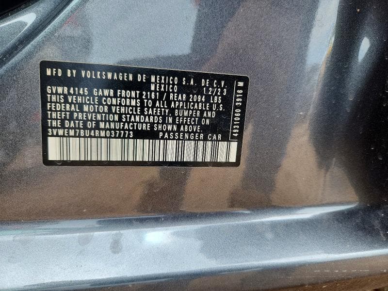2024 VOLKSWAGEN JETTA SE 12