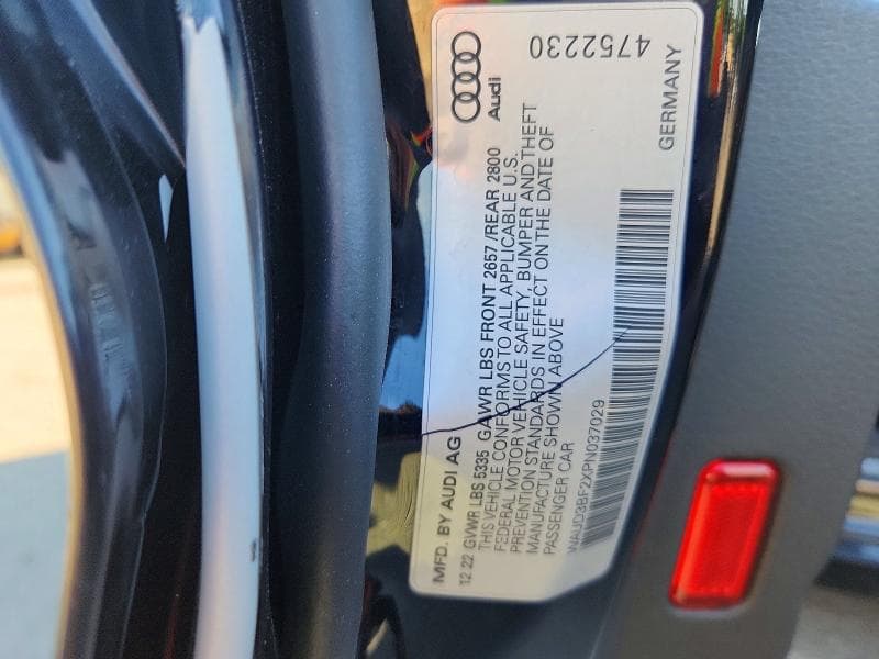 2023 AUDI A6 PREMIUM 12