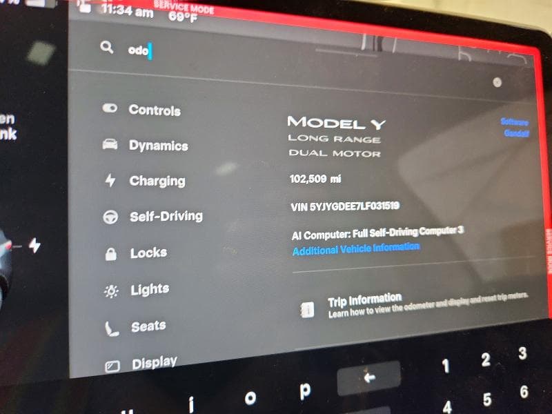 2020 TESLA MODEL Y 9