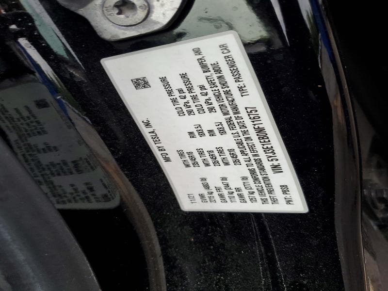 2022 TESLA MODEL 3 12