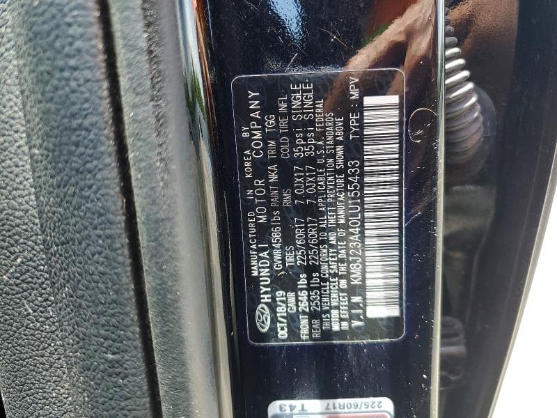 2020 HYUNDAI TUCSON SE 13