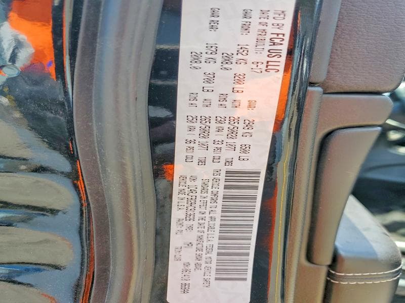 2017 JEEP GRAND CHEROKEE LIMITED LIMITED 14