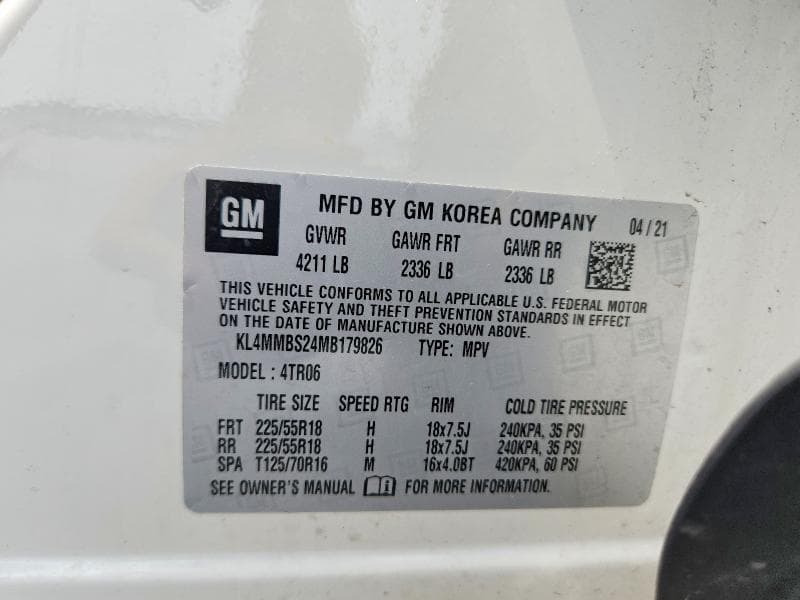 2021 BUICK ENCORE GX PREFERRED 12
