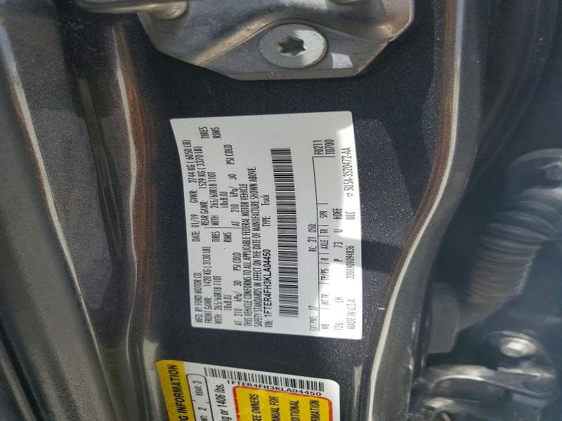 2019 FORD RANGER XL XL 12