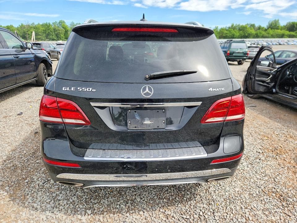2017 MERCEDES-BENZ GLE 550E 4MATIC 550E 4MATIC 6