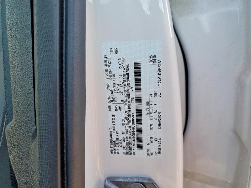 2017 FORD ESCAPE SE 13