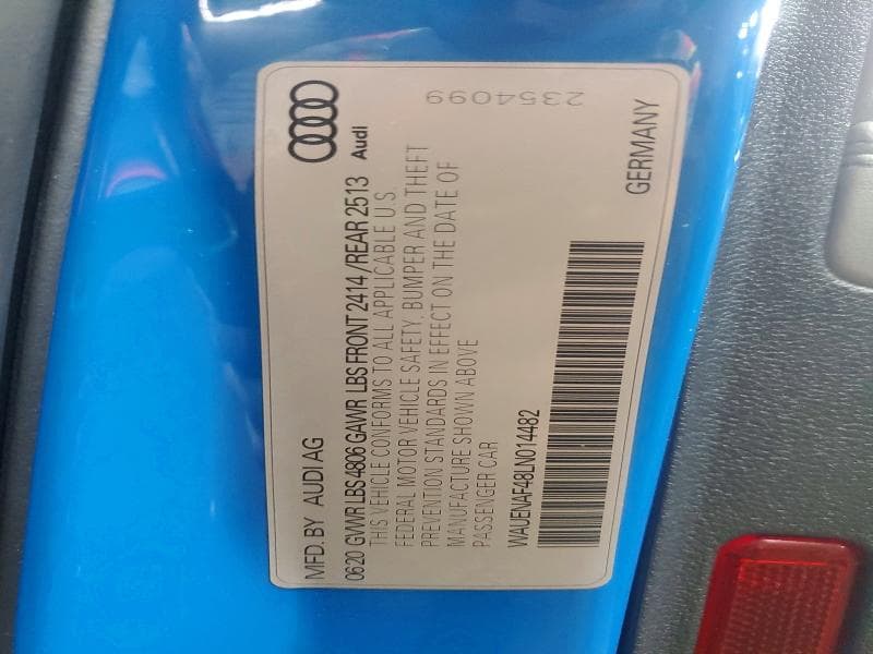 2020 AUDI A4 PREMIUM PLUS 12