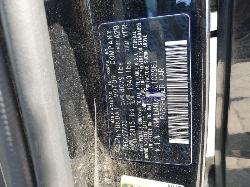 2024 HYUNDAI ELANTRA BLUE 13