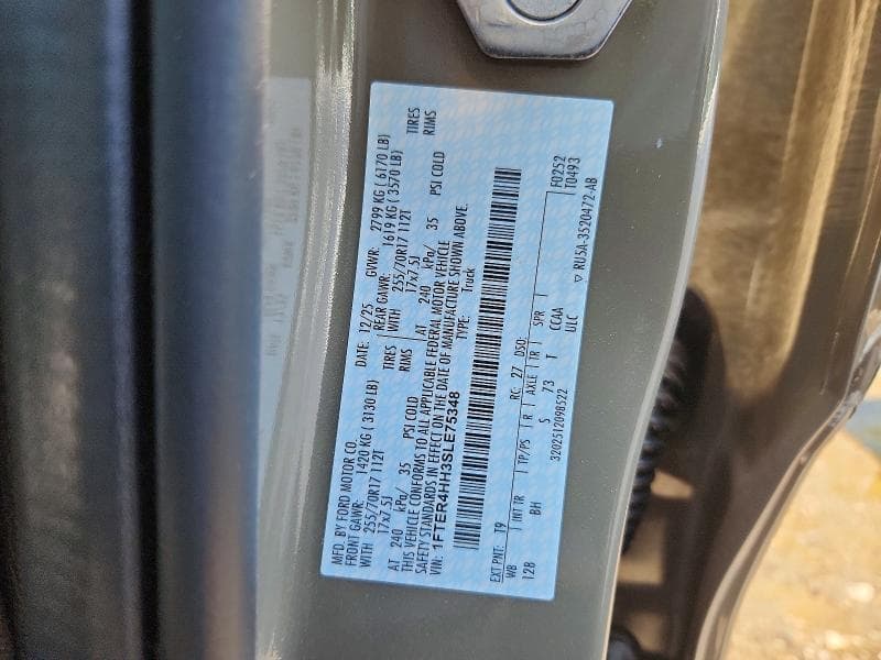 2025 FORD RANGER XLT 12