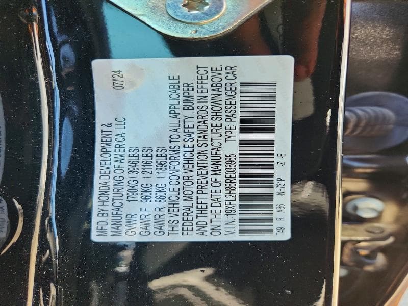 2024 HONDA CIVIC SPORT 12