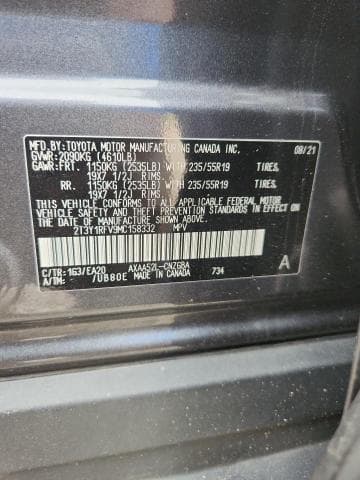 2021 TOYOTA RAV4 LIMITED 12