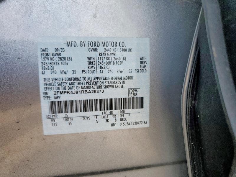 2024 FORD EDGE SEL 13