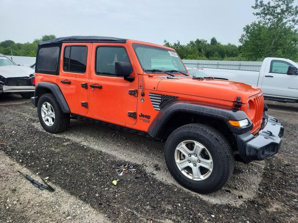2019 JEEP WRANGLER UNLIMITED SPORT 4