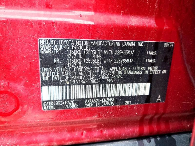 2024 TOYOTA RAV4 XLE XLE 13