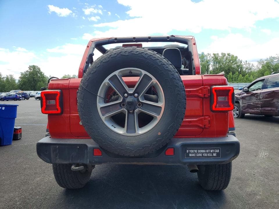 2019 JEEP WRANGLER UNLIMITED SAHARA 6