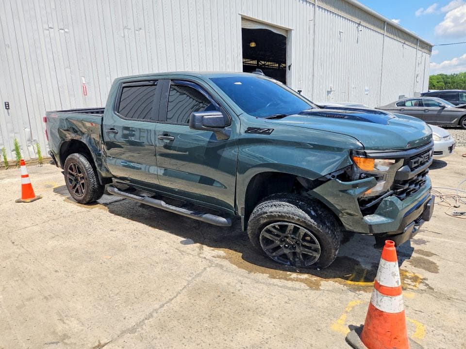 2025 CHEVROLET SILVERADO K1500 TRAIL BOSS CUSTOM K1500 TRAIL BOSS CUSTOM 4