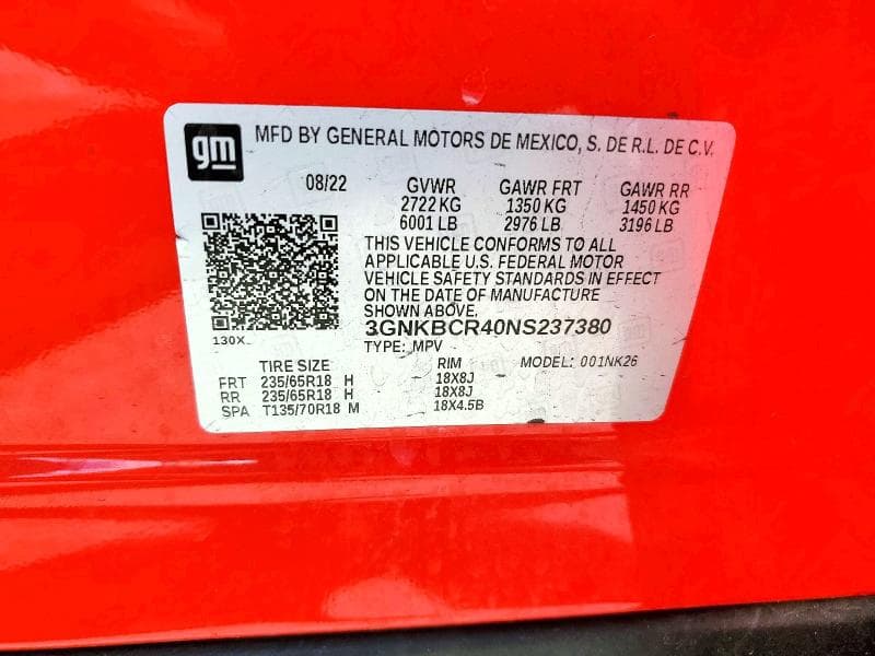 2022 CHEVROLET BLAZER 2LT 13